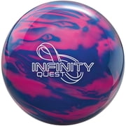 Brunswick Infinity Quest Pearl Bowling Ball - Blue/Pink
