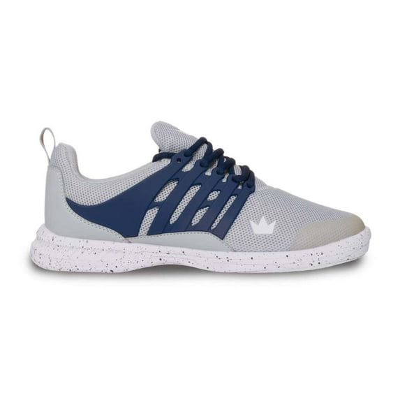 Brunswick Mens Avalanche Bowling Shoes - Grey/Navy 12