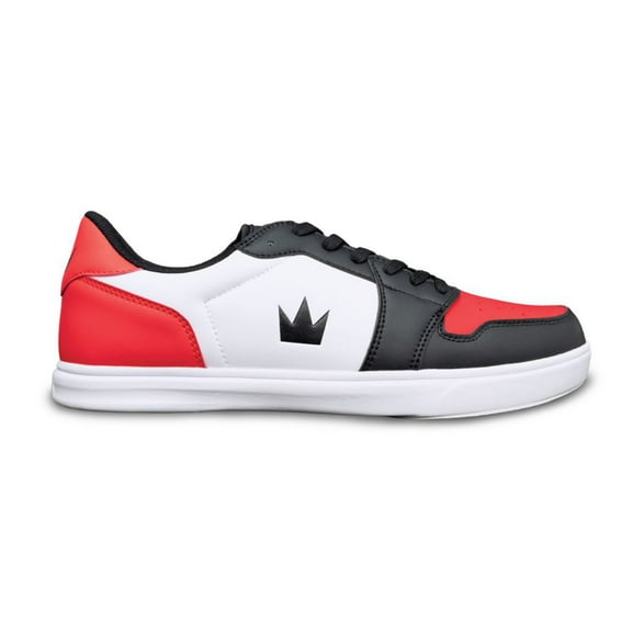 Brunswick Mens Fanatic Bowling Shoes - Black/Red 10