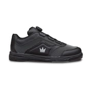 Brunswick Mens Fury Left Hand Bowling Shoes - Black 9 1/2 M US