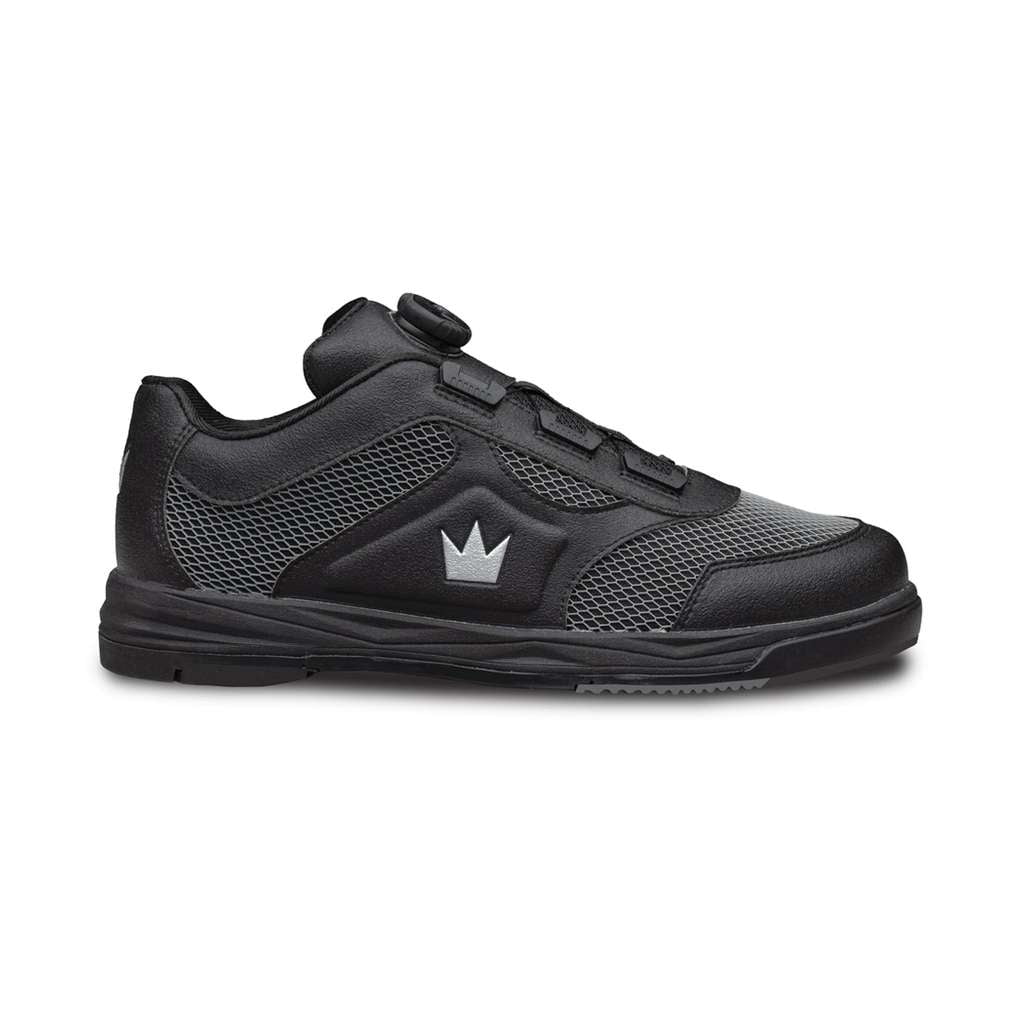 Mens Fury Right Hand Bowling Shoes - Black 8 1/2 M US