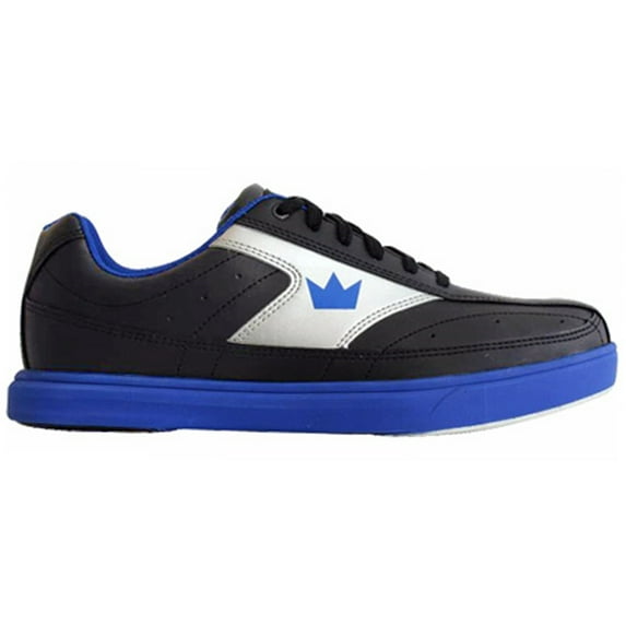 Brunswick Mens Renegade Bowling Shoes- Black/Royal 6 M US