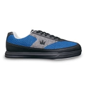 Brunswick Mens Renegade Mesh Bowling Shoes- Blue 13
