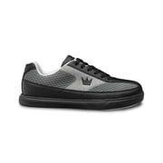 Brunswick Mens Renegade Mesh Bowling Shoes- Grey 13 M US