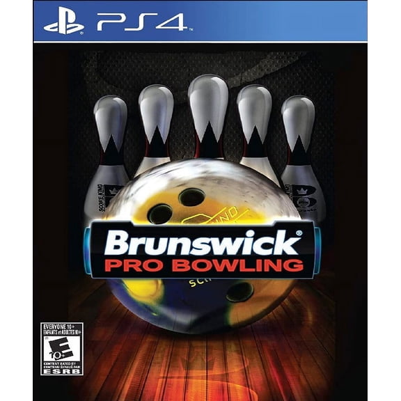 Restored Brunswick Pro Bowling Sports Game Physical for PlayStation 4