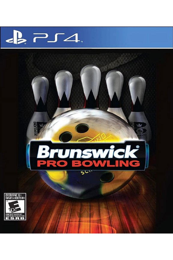 Restored Brunswick Pro Bowling Sports Game Physical for PlayStation 4