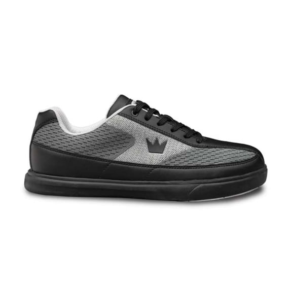 Brunswick Renegade Mesh Grey Men's Wide Bowling Shoes - 7.5
