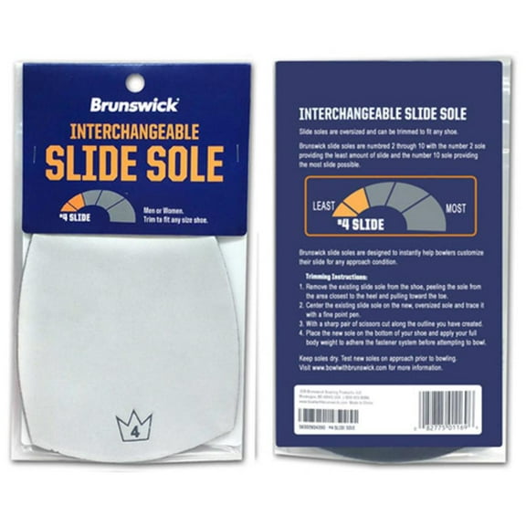 Brunswick Slide Sole #4 Cut to Fit