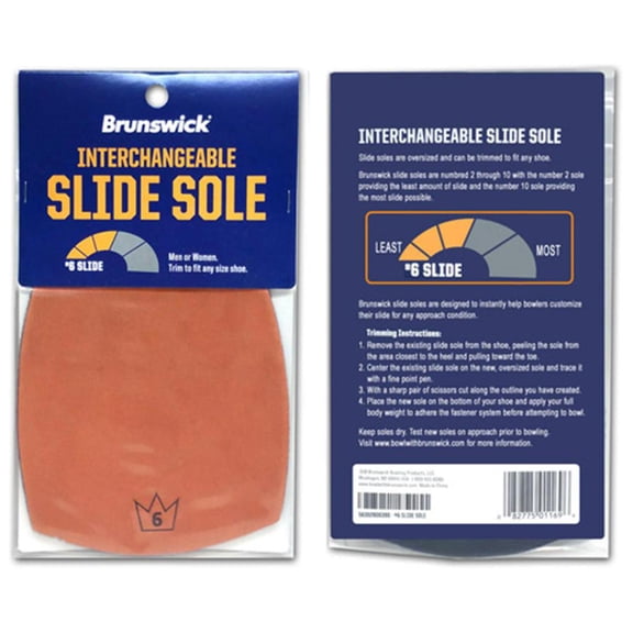 Brunswick Slide Sole #6 Cut to Fit