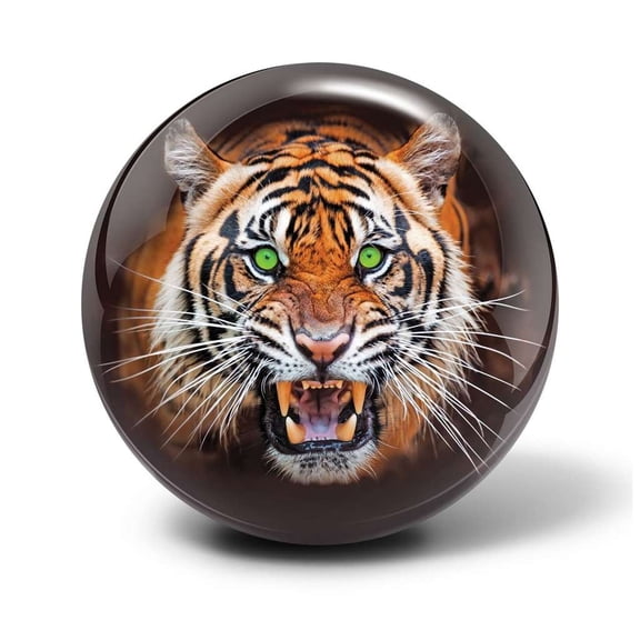 Brunswick Tiger Viz-A-Ball PRE-DRILLED Bowling Ball (6lbs)