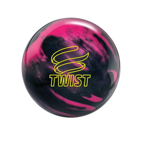 Brunswick Twist Reactive Bowling Ball- Pink/Black
