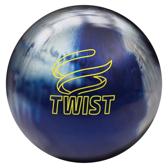 Brunswick Twist Reactive PRE-DRILLED Bowling Ball- Blue/Silver 11lbs