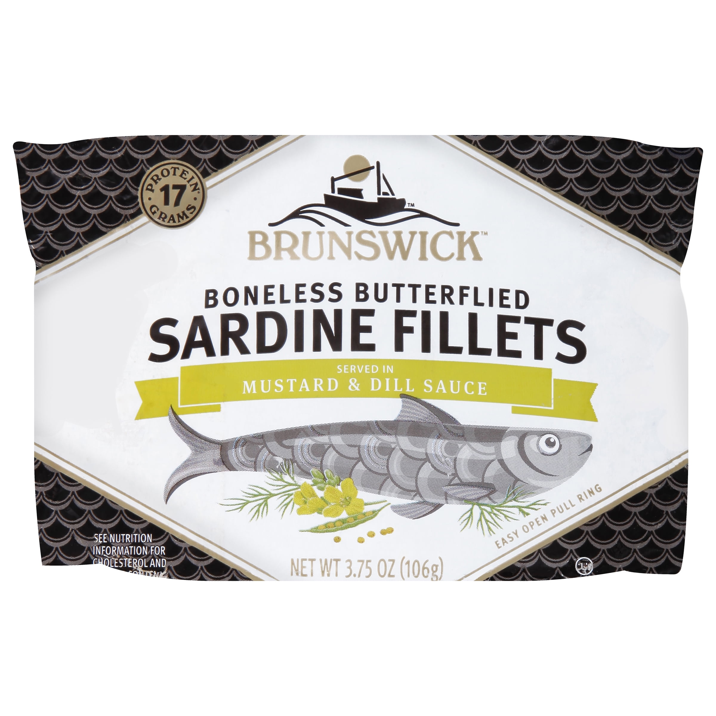 Canned Sardines In Mustard Sauce