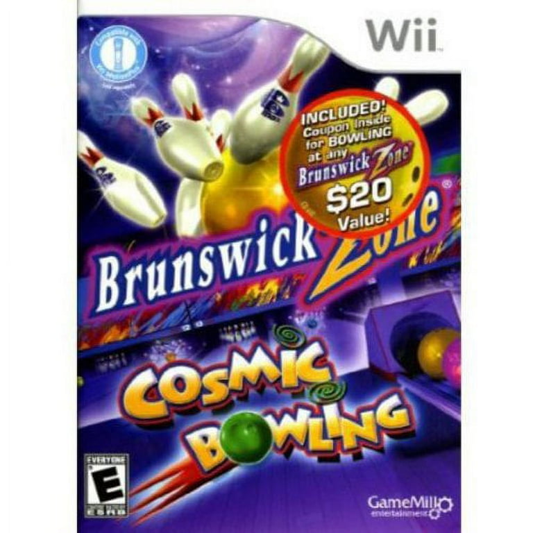 Brunswick Zone Cosmic Bowling Sports Game for Nintendo Wii