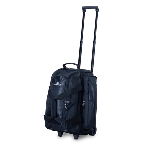 Brunswick Zone Double Roller Bowling Bag - Multiple ColorsBlack
