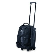 Brunswick Zone Double Roller, 2 Ball Bowling Bag - Black