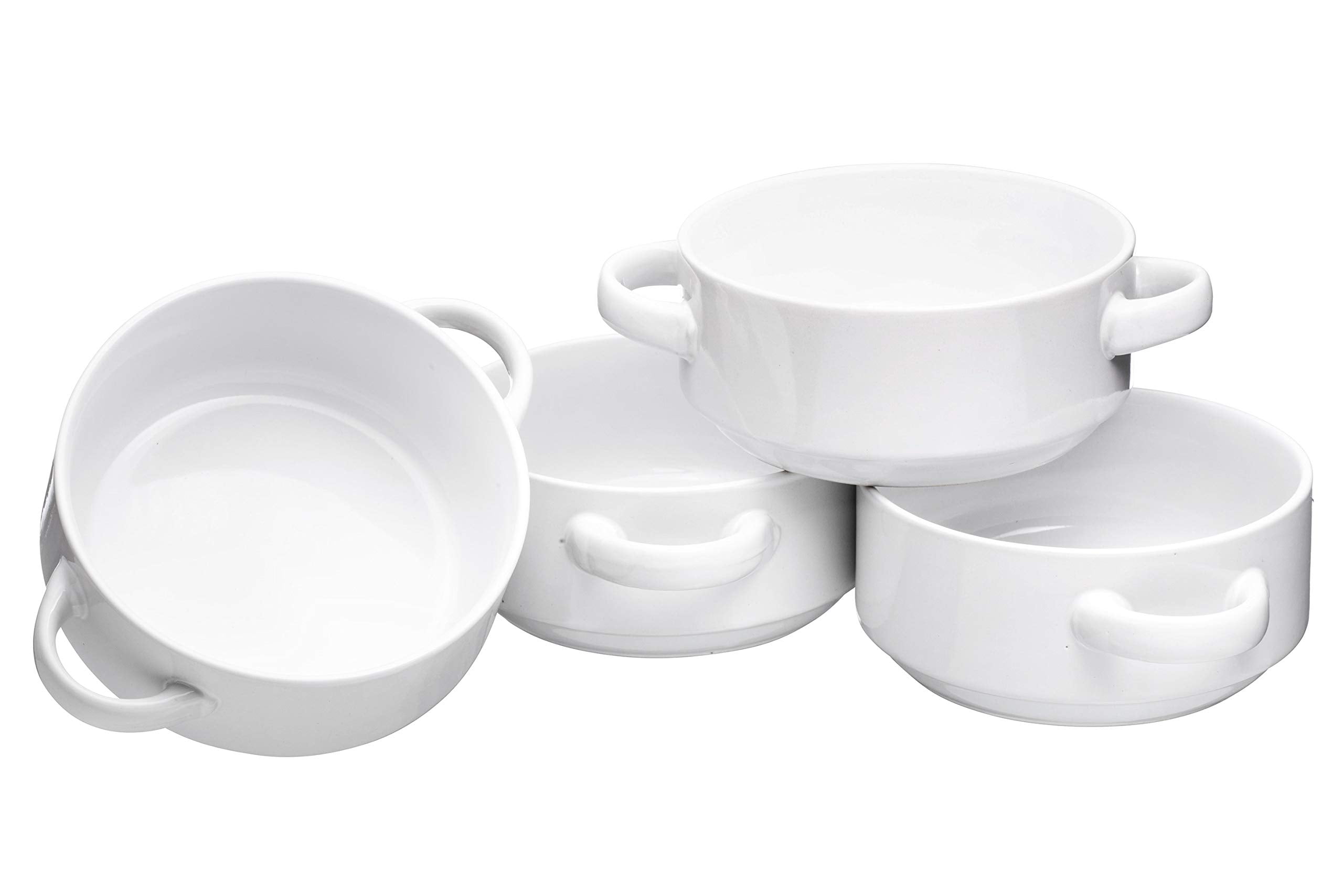 Latitude Run 26 oz Ceramic Square Soup Bowl Set of 6, 26 Ounces Large Ceramic Ombre Color Soup Bowls for Kitchen, Side Dish, Soup, Cereal Bowl Set or