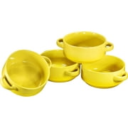 Bruntmor | 19Oz Ceramic Soup Bowls With Handles - Oven Safe Bowls For French