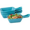 thumbnail image 1 of Bruntmor 30 Ounce Set Of 4 Elegant Matte Glazed Bowls For Salad Pasta Soup, 1 of 6