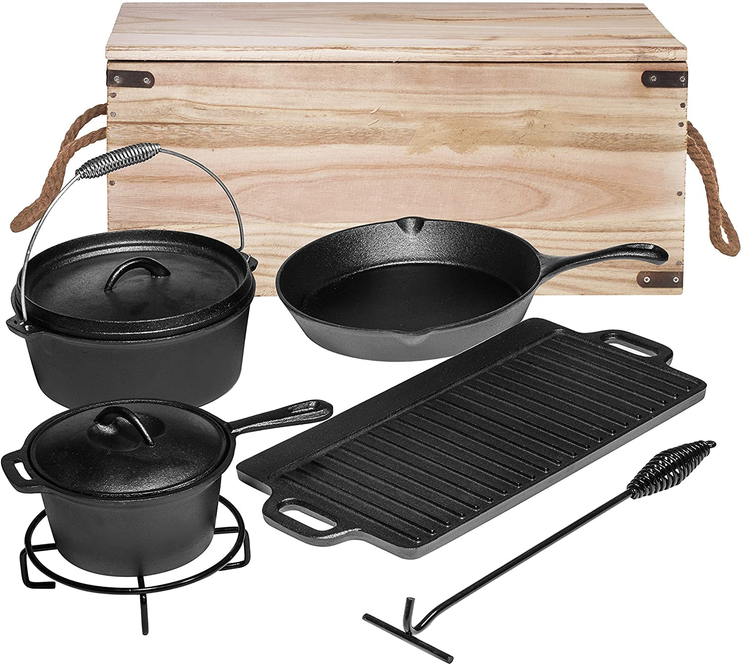 https://i5.walmartimages.com/seo/Bruntmor-Camping-Cooking-Set-Of-7-Pre-Seasoned-Cast-Iron-Pots-Pans-Dutch-Ovens-Lids-Outdoor-Campfire-Skillet-Grill-Cookware-Storage-Box_855b7752-97f6-45b3-bf47-50da31a3f5e1.8f5f4939e11a022a0b5798c77f694018.jpeg