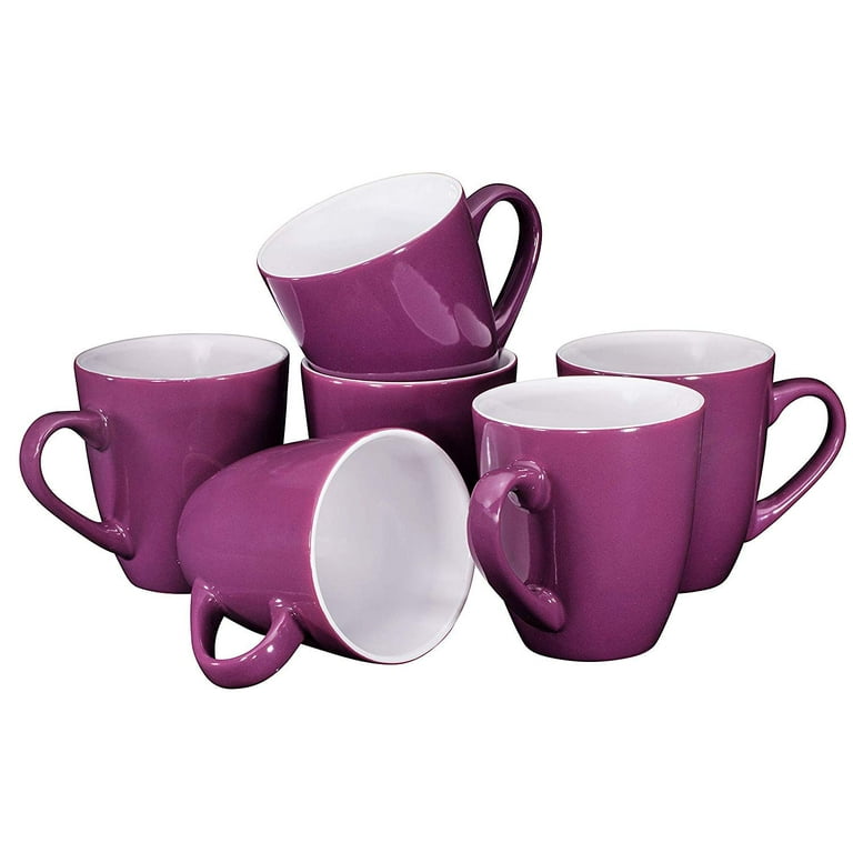 Bruntmor  Coffee Mug Set Set Of 6 Large-Sized 16 Ounce Ceramic Coffee Mugs  