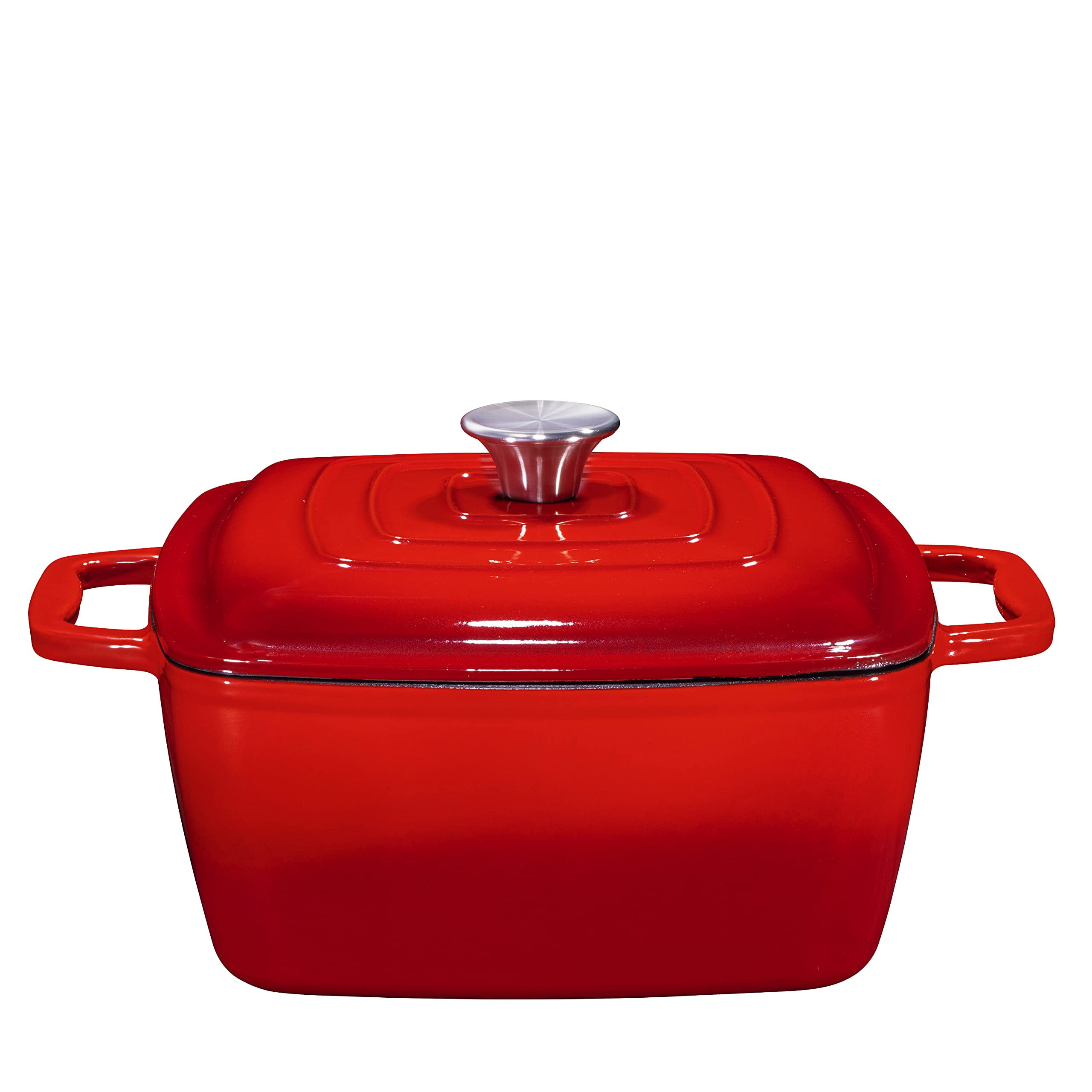 ROYDX Dutch Oven Pot with Lid, Enameled Cast Iron Coated Dutch  Oven,Casserole Dish, Braiser Pan with Dual Handles for Bread Baking,  Cooking, Oven