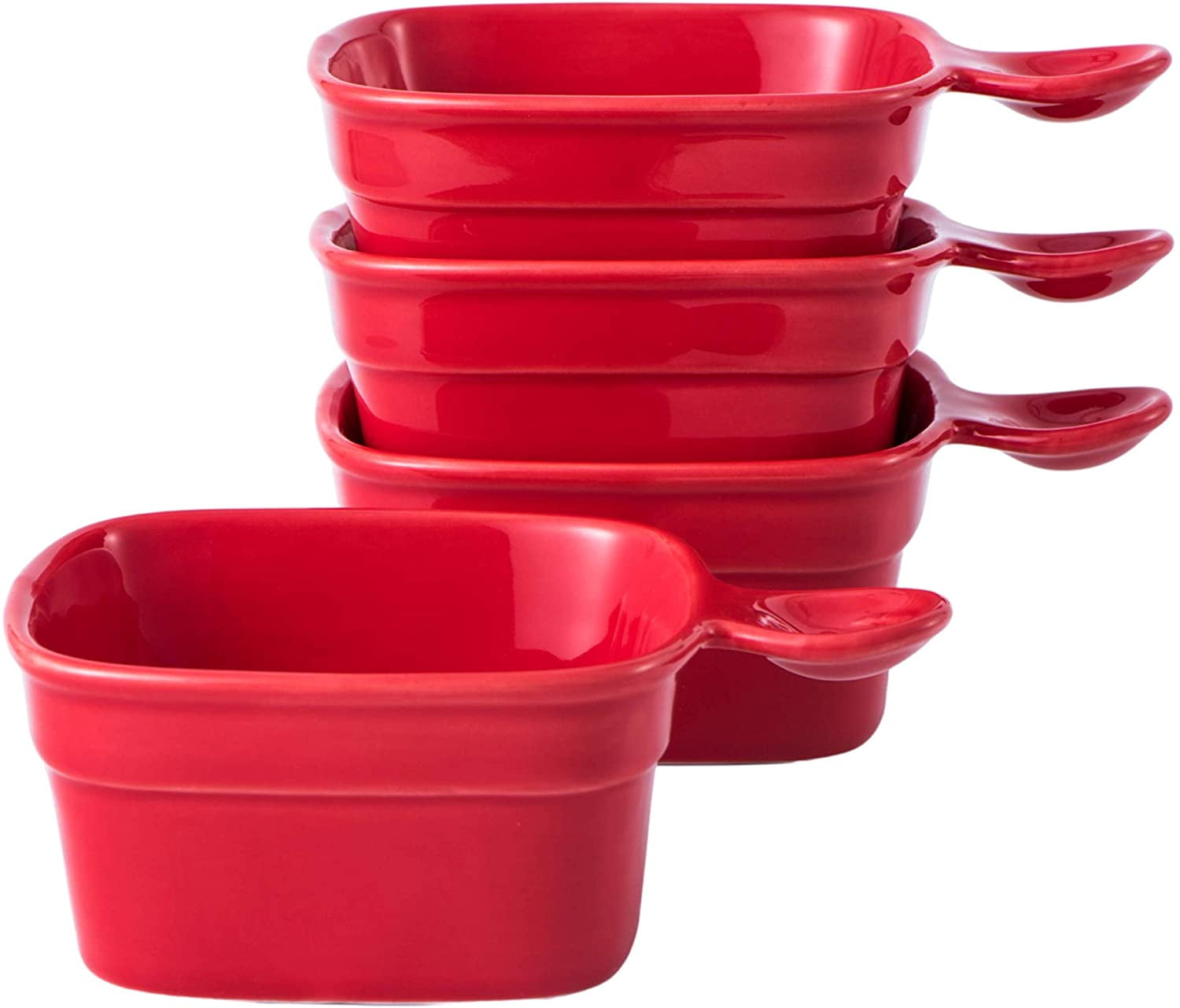 Bruntmor Oven To Table 8 oz Porcelain Oven Safe Ramekins Serving Bowls