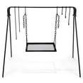 thumbnail image 1 of Bruntmor Portable Cast Iron Outdoor Swing BBQ & Campfire Cooking Stand, 1 of 9