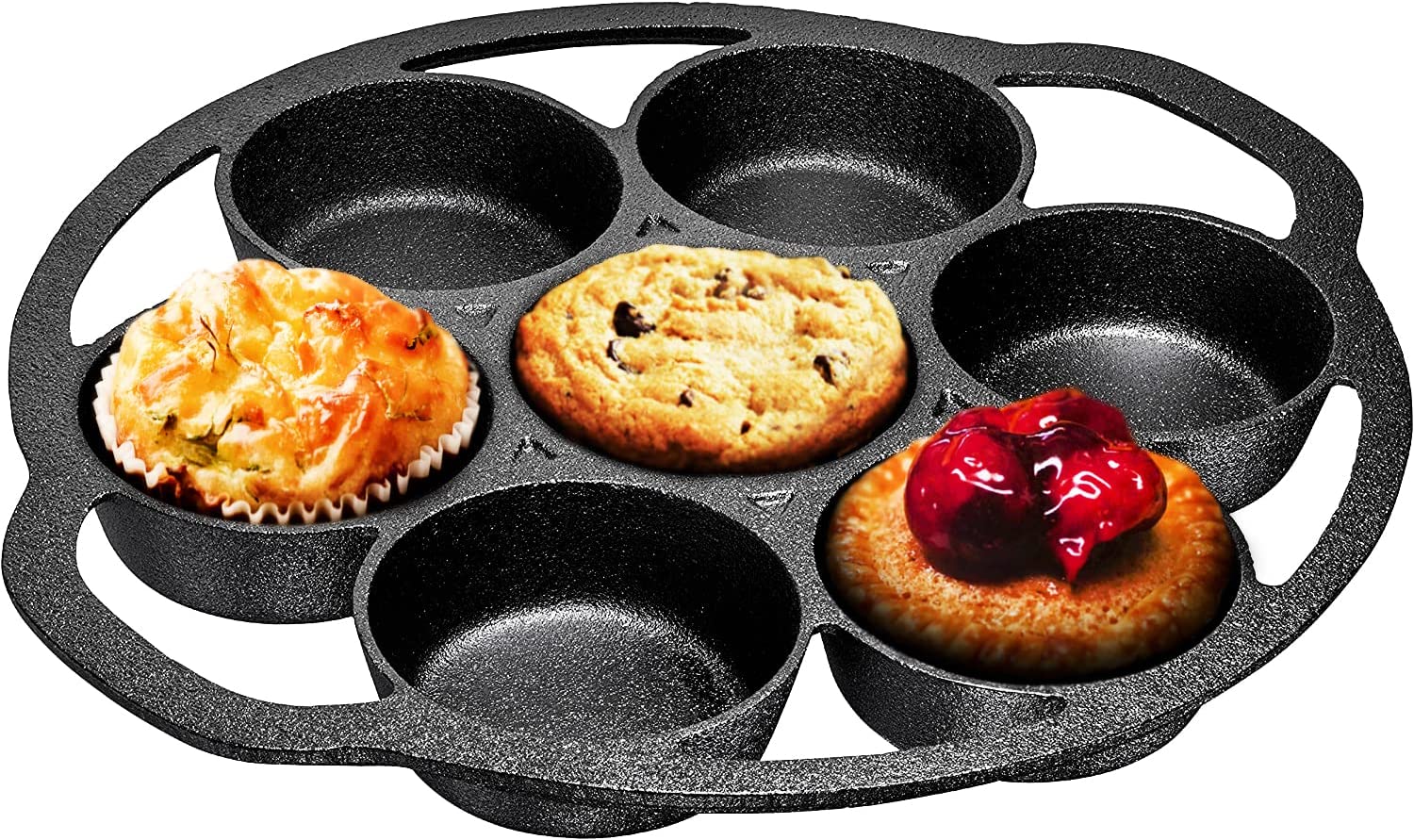 Frieling USA Zenker Ring Mold Pan for Mini Desserts, Nonstick