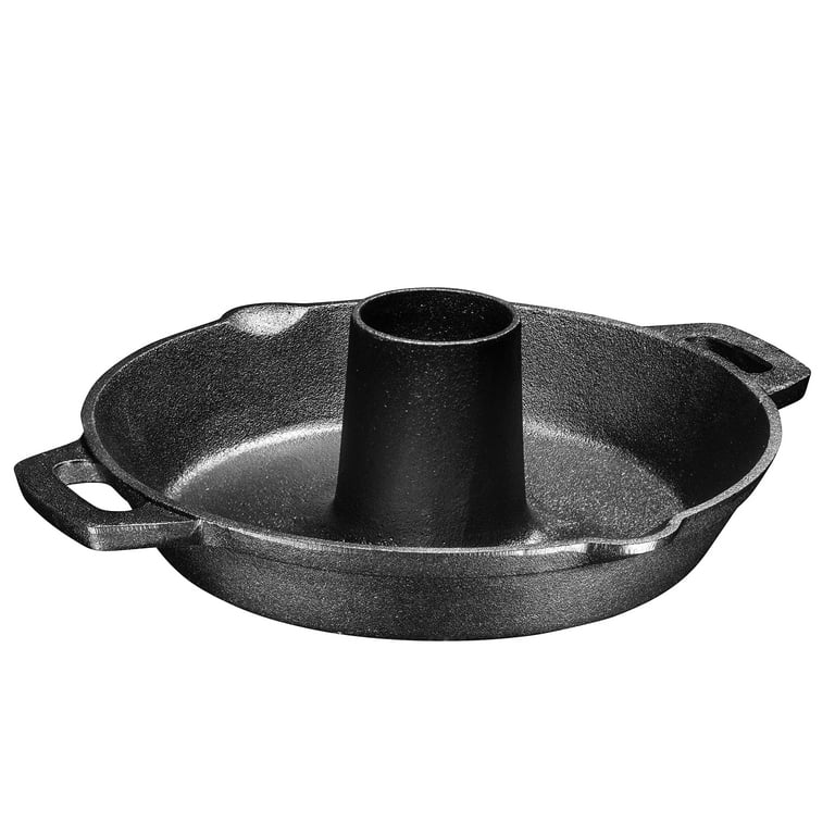 EMERIL CAST IRON STOVE TOP SMOKER-5 In 1 With Lid Complete