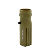 Brunton LITE TECH 8x22 Monocular، Coyote Tan، BaK-4 Prism Glass، درع مطاطي متعدد الطبقات، تصميم مدمج مع حبل معصم