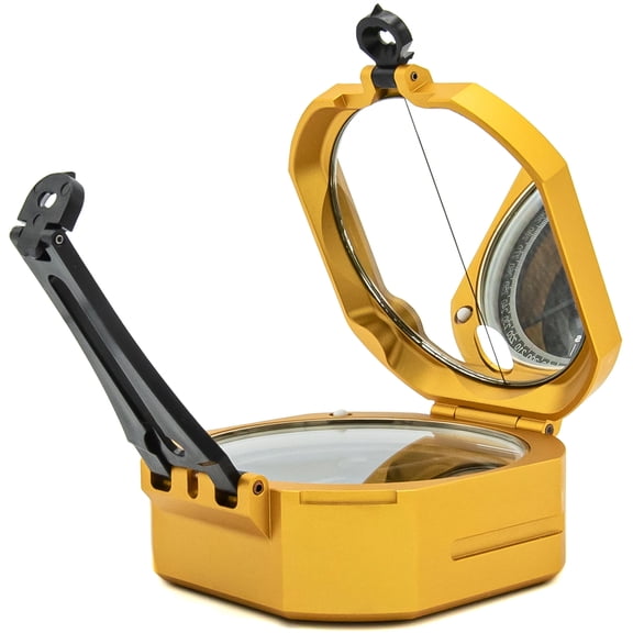 Brunton Standard Pocket Transit Compass - Azimuth (0-360) - Gold