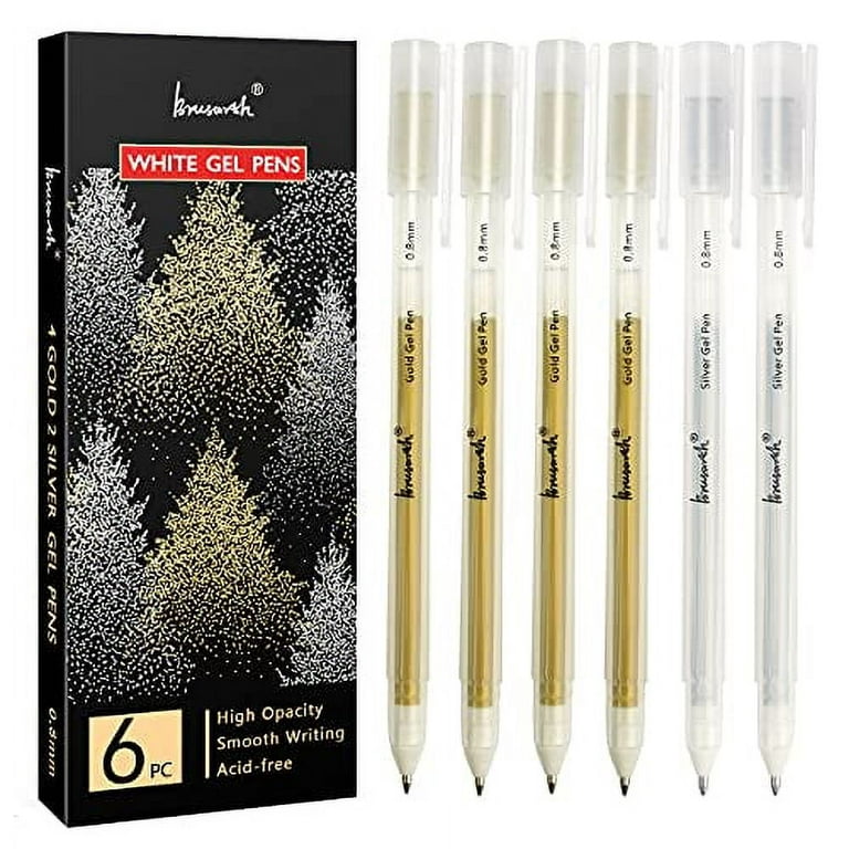 Individual 0.5mm Fine Tip Gel Pen Set 12 Colours Available Journal Office  School Supply 