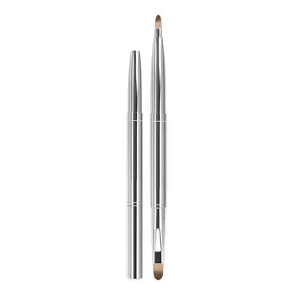 Brush 2 Ended Retractable Lip Brush Versatile Lipstick Applicator Precision Blending For Makeup