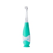 فرشاة أسنان كهربائية Brush-Baby BabySonic للأطفال والرضع من عمر 0 إلى 3 سنوات مع مؤقت LED ورأسين حساسين للفرشاة