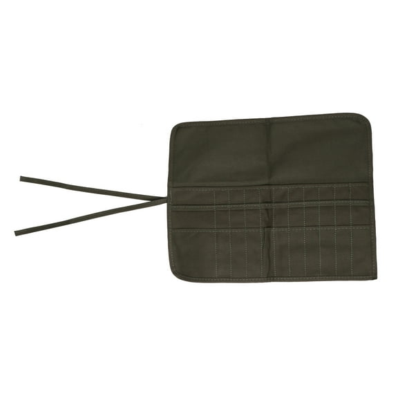 Brush Bag Artist Roll Up Canvas Cases Makeup Brushes Multifunctional Accessory for Outdoor Sketching Landscape Creation