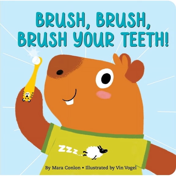 Brush, Brush, Brush Your Teeth Board Book, (Board Book)