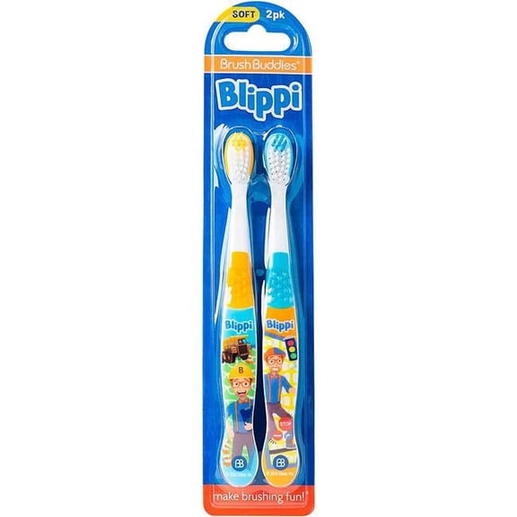 Blippi 2pk Manual Toothbrush
