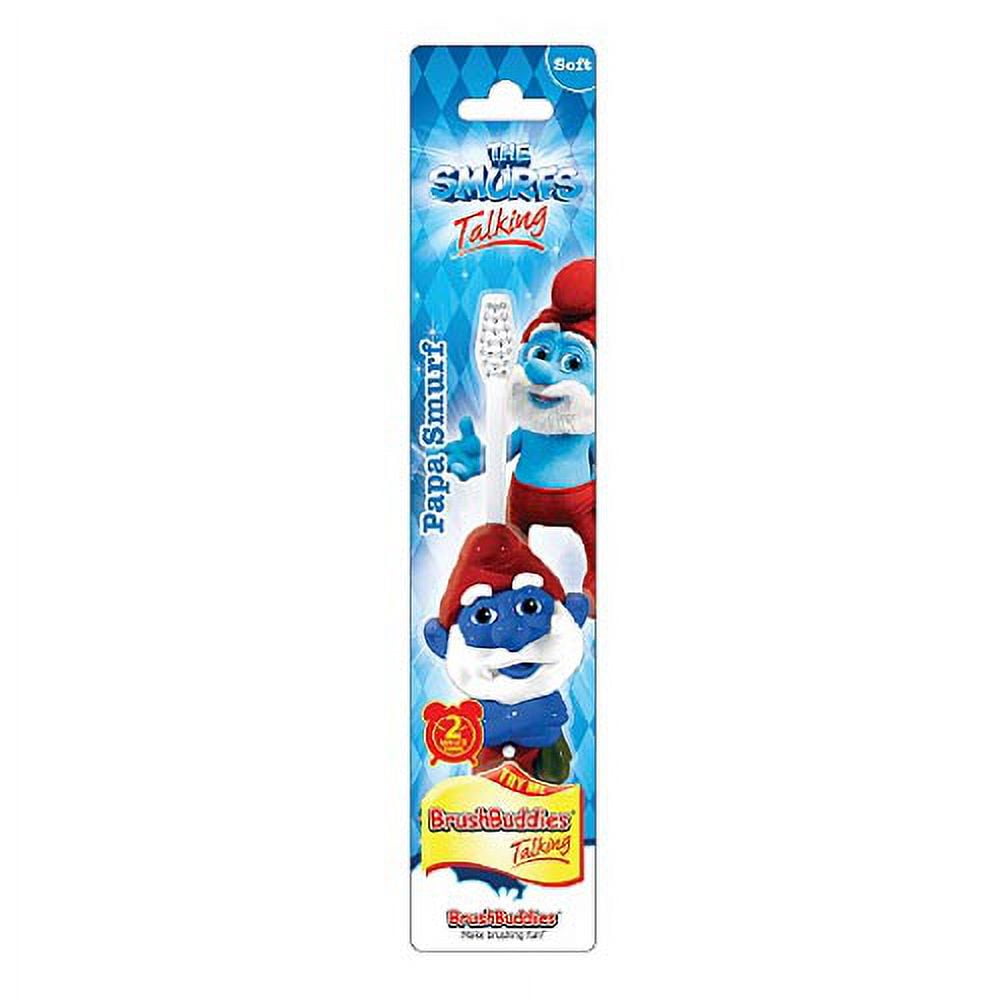 Brush Buddies The Smurfs Papa Smurf Childrens Talking Toothbrush 1 Ea