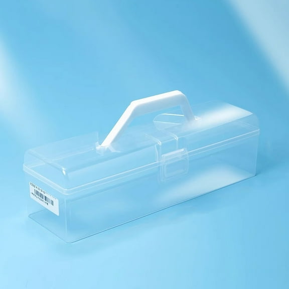 Brush Case Portable Long Paint Brush Storage Box Large Capacity Paint Brush Container Drawing Tool