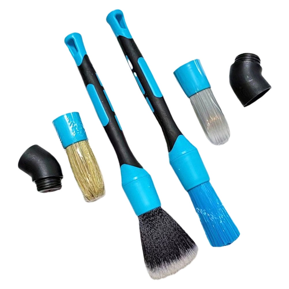 30-Piece Car Detailing Kit With Drill Brushes – Interior/Exterior Clean, Polish & Wax Tools