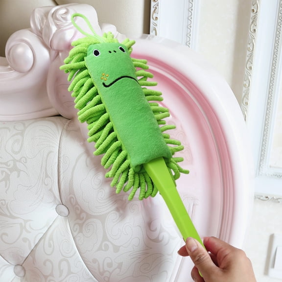 Brush for Cleaning, Precipitator Chenille Duster Desktop Cleaning Pet, Soft, Reusable Cleaning Brush for Furniture & Appliances, Computer Window Car Home Cleaner Tool