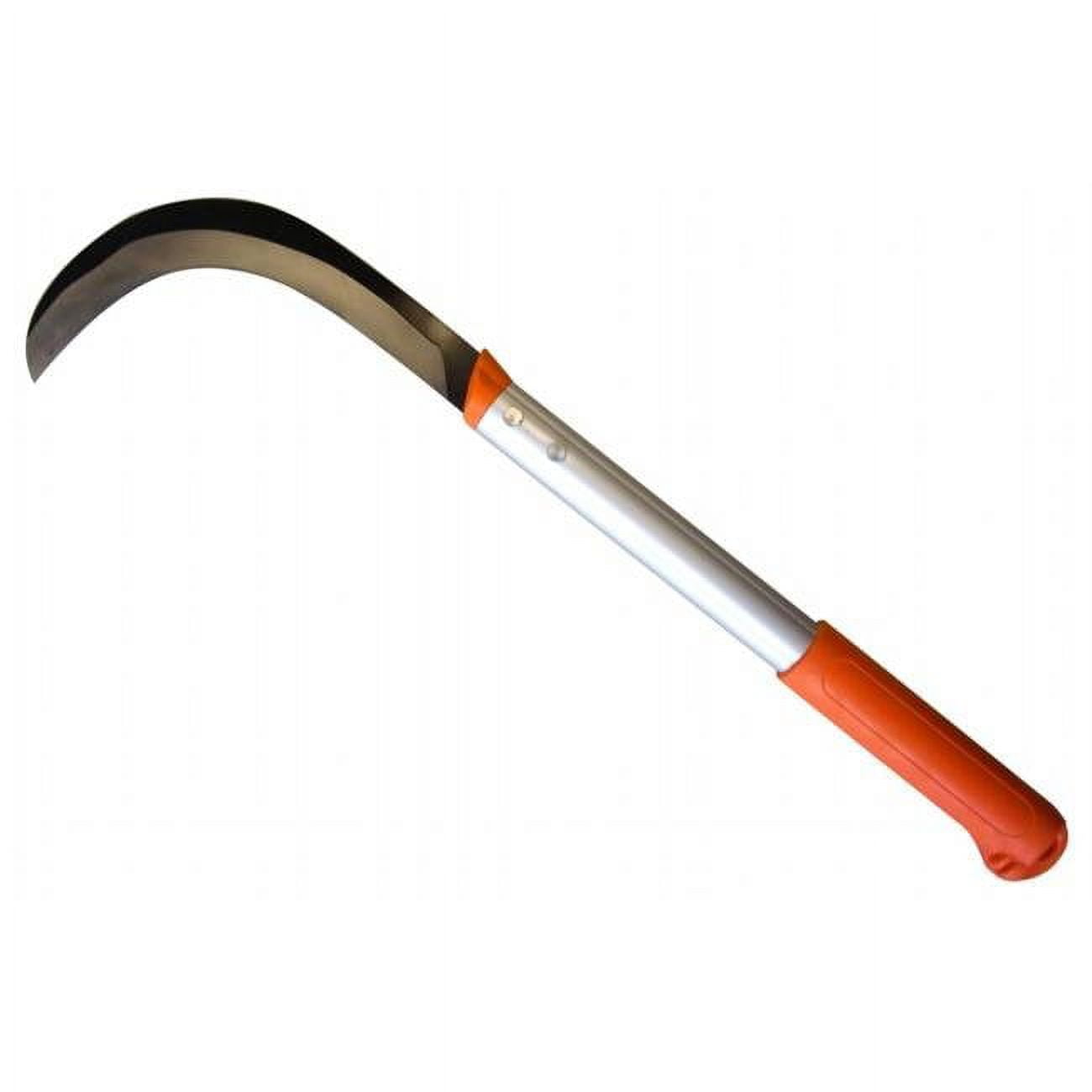 Brush Clearing Sickle 9 in. Carbon Steel Blade 14.5 in. Aluminum Handle