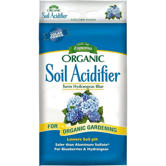 JHMP Organic Soil Acidifier Soil Amendment; Lowers Soil pH and Turns Hydrangeas Blue! Contains Elemental Sulfur & can be Used for Organic Gardening 30 lb. Bag - Pack of 1