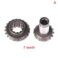 thumbnail image 1 of Brush Cutter Gear Brush Cutter Gear Assembly Garden Maintenance 7 Teeth Option 9 Teeth Option Compact Size Easy To Install, 1 of 8