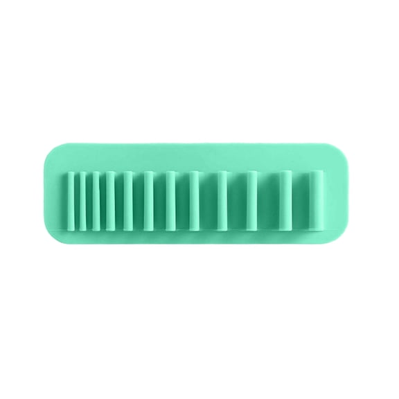 Brush Drying Rack Silicone Cosmetic Brush Storage Holder for Tile Bathroom