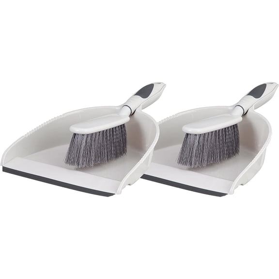 Brush & Dustpan grey