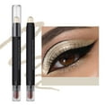 Brush for Eyeshadow, Double Head High Gloss Stick Eye Face Eye Shadow