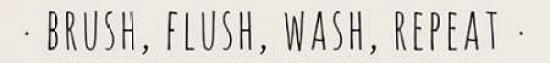 Brush Flush Wash Repeat Canvas Art - Anna Quach (12 x 36)