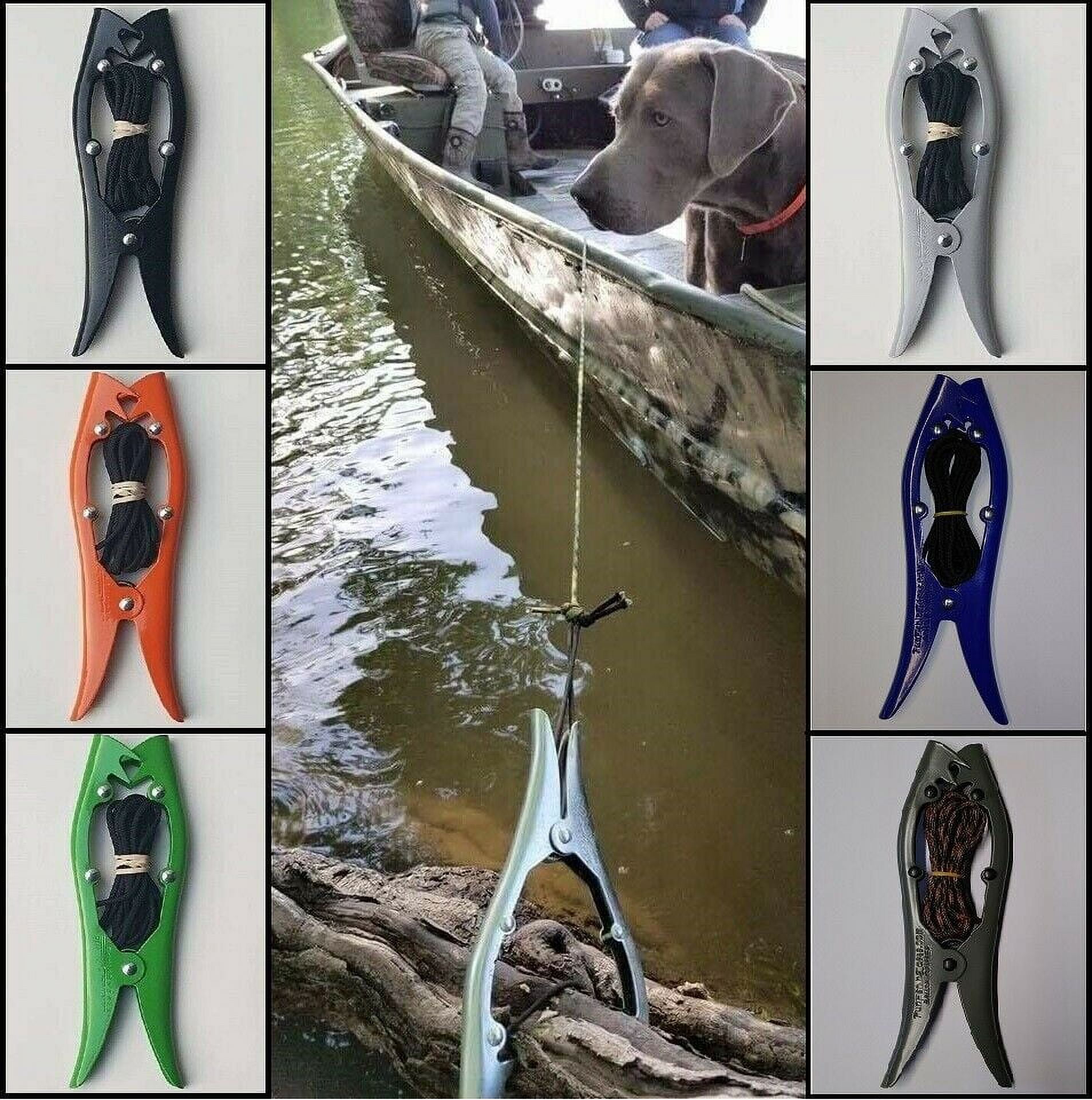 Kayak Anchor Clamp Durable Kayak Brush Gripper Brush Clamp Anchor Float  Tube & Kayak Fishing Accessories For Anchor Kayak - AliExpress
